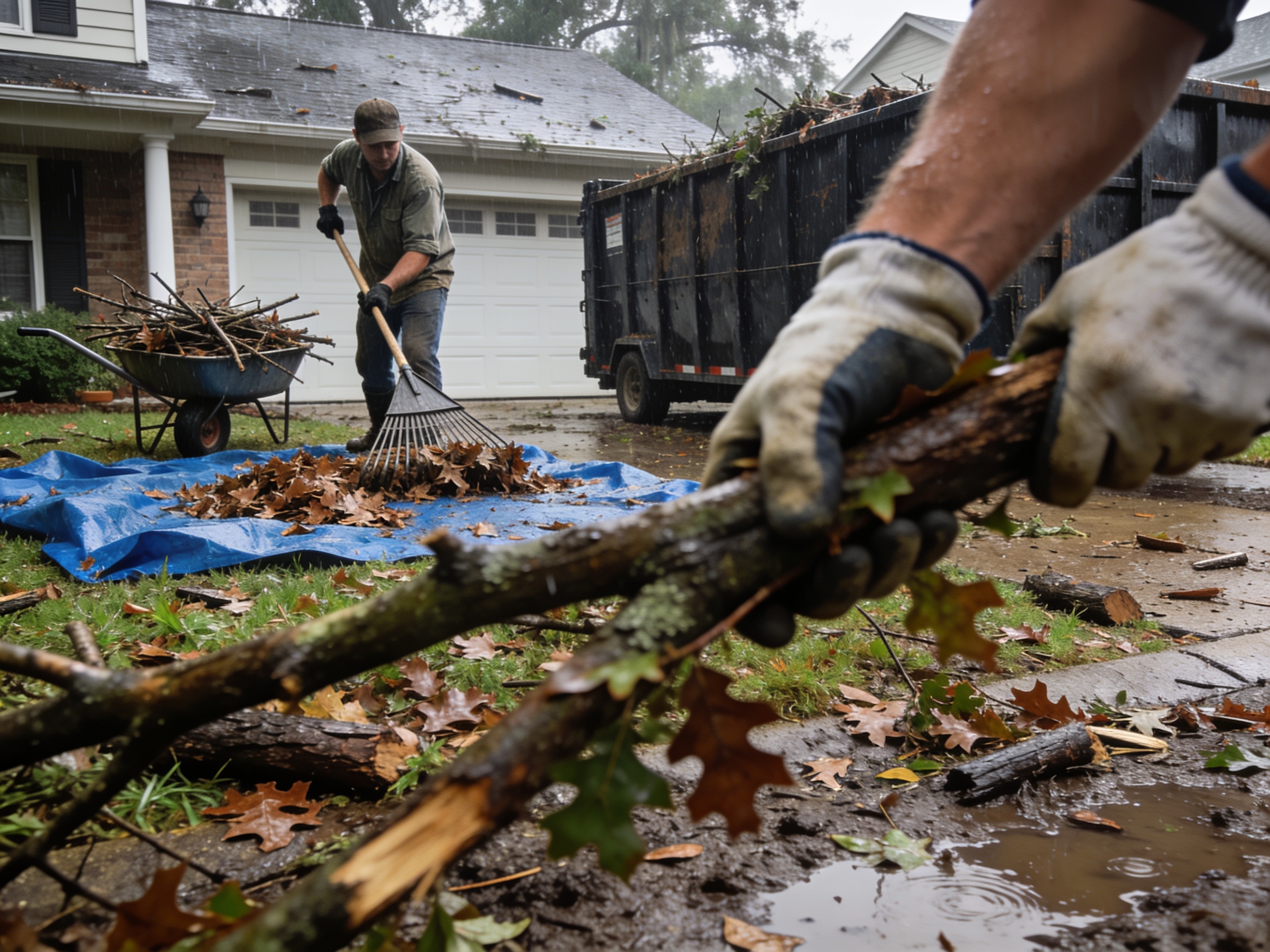How to Handle Yard Waste After a Richmond Storm
